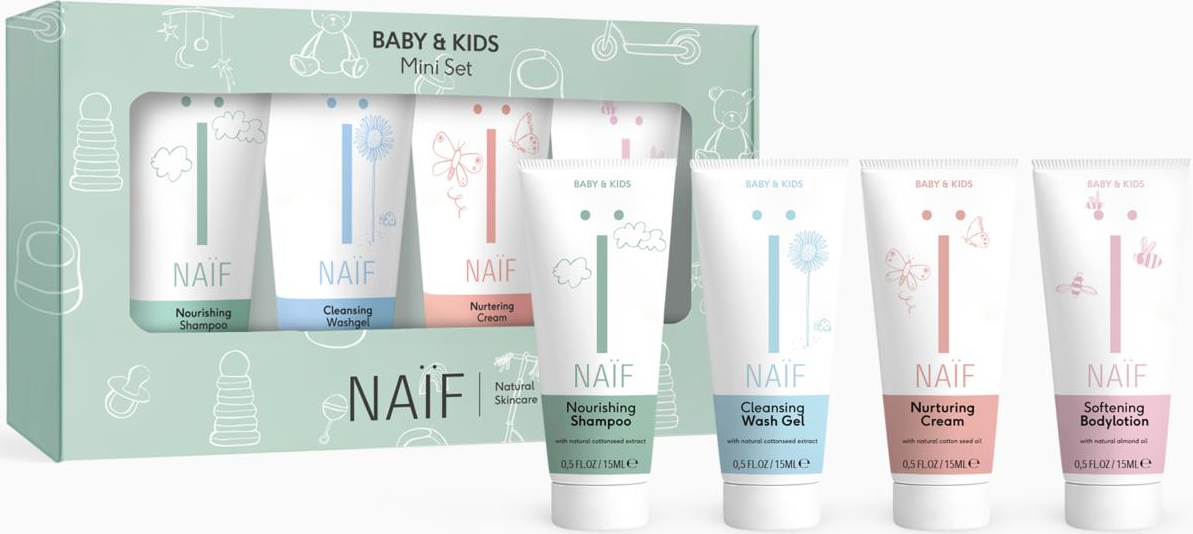 Naïf Baby & Kids Mini Set - 4 stuks – extra afbeelding 3