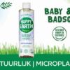 happy earth Baby & Kids Badschuim - 300 ml