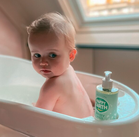 Happy Earth Baby & Kids Badschuim - 300 ml – extra afbeelding 3