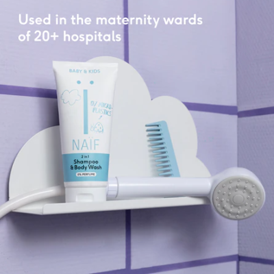 Naïf Baby & Kids 2-in-1 Shampoo & Body Wash – extra afbeelding 1