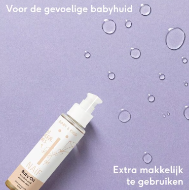 Naïf Baby & Kids Verzachtende Babyolie - 100 ml – extra afbeelding 2