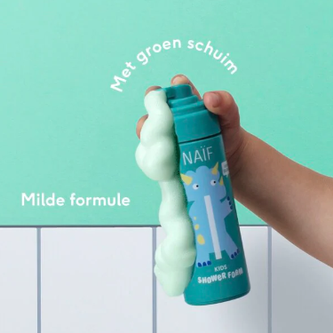 Naïf Kids Shower Foam - 150 ml – extra afbeelding 3