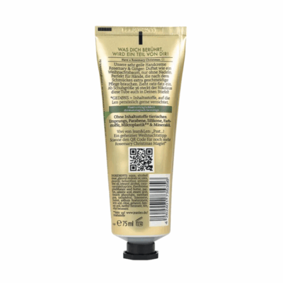 Jean & Len Handcrème met Rosemary & Ginger – Kersteditie – extra afbeelding 1