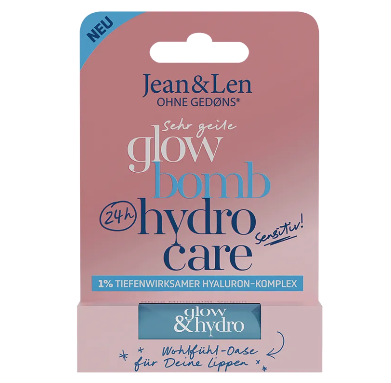 Jean & Len Lippenbalsem Glow Bomb Hydro Care – 4,7g – extra afbeelding 4