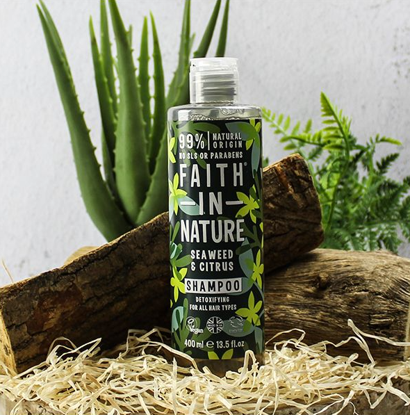 Faith in Nature Shampoo Seaweed & Citrus - 400 ml – extra afbeelding 1