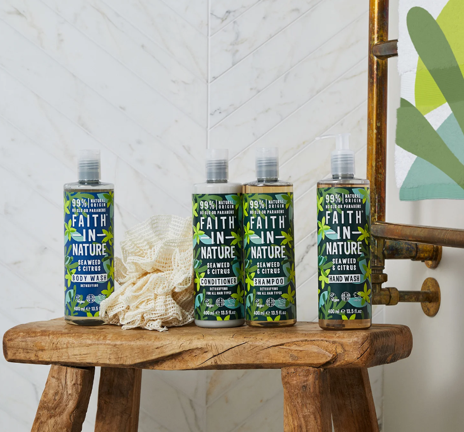 Faith in Nature Shampoo Seaweed & Citrus - 400 ml – extra afbeelding 2