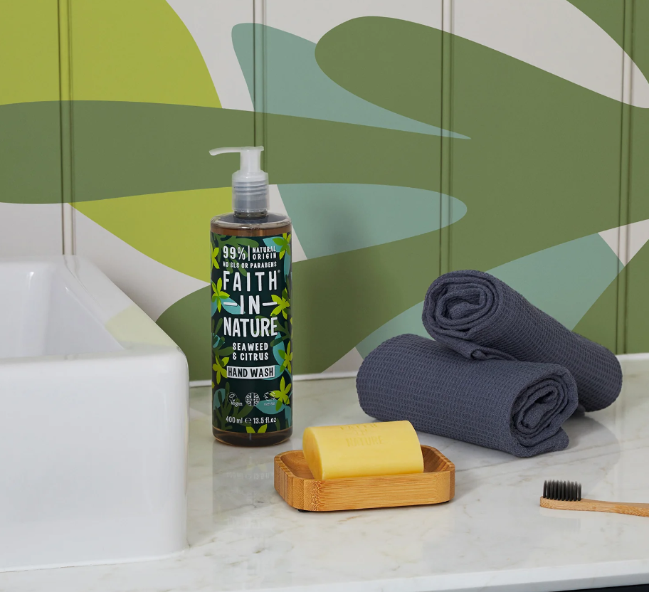 Faith in Nature Hand Wash Seaweed & Citrus- 400 ml – extra afbeelding 1