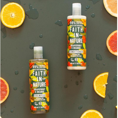 Faith in Nature Shampoo Grapefruit & Orange – extra afbeelding 1
