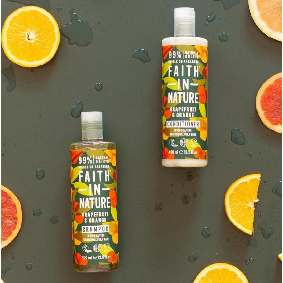 Shampoo Grapefruit & Orange - 400 ml