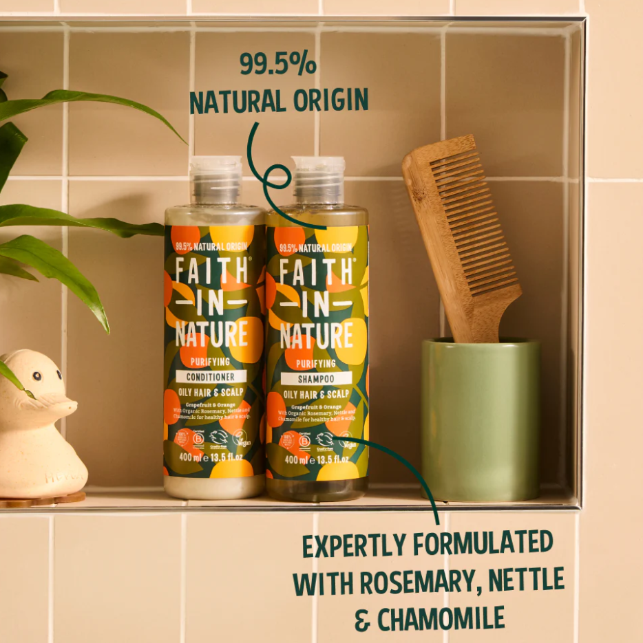 Faith in Nature Shampoo Grapefruit & Orange - 400 ml – extra afbeelding 4
