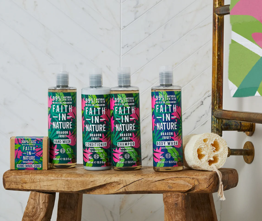 Faith in Nature Hand Wash Dragon Fruit - 400 ml – extra afbeelding 2