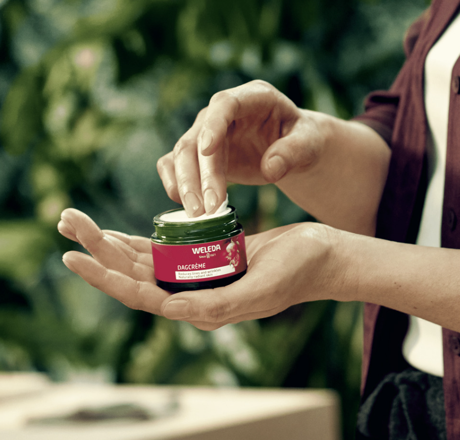 Verstevigende dagcreme granaatappel & maca