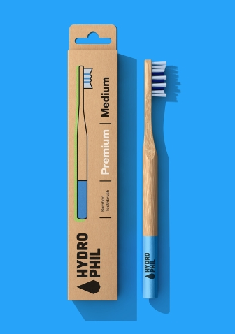 Premium tandenborstel bamboe medium