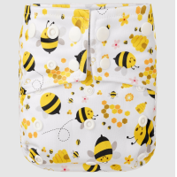 HappyBear Diapers Pocketluier (Bees) – hoofdafbeelding