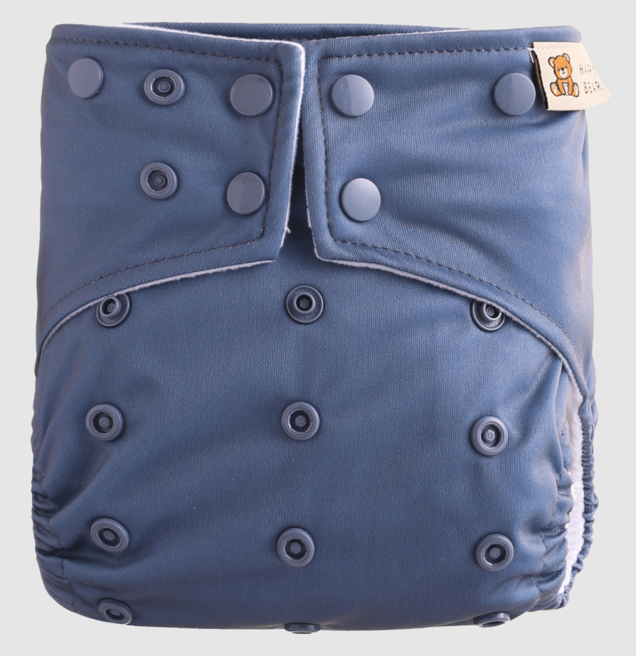 HappyBear Diapers Pocketluier (Denim) – hoofdafbeelding