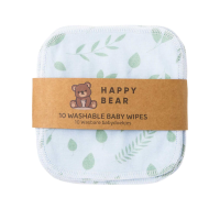 HappyBear Diapers Babydoekjes (Botanical) – hoofdafbeelding