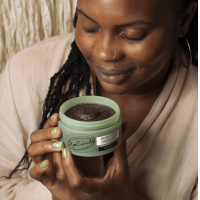 UpCircle Lemongrass Body Scrub with Coffee + Shea Butter – extra afbeelding 1
