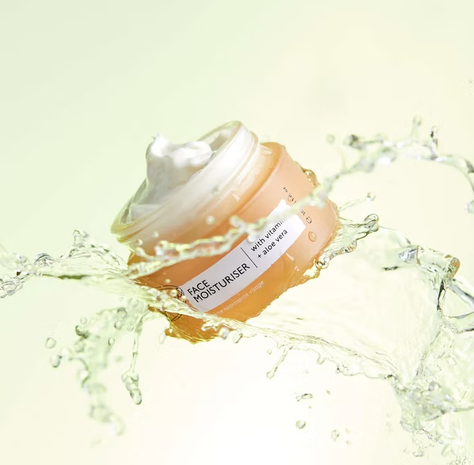 FACE MOISTURISER WITH VITAMIN E + ALOE VERA 60ML