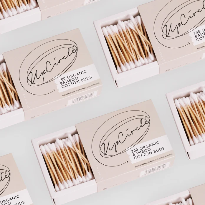 200 Bamboo + Organic Cotton Buds