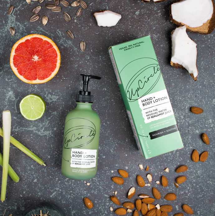 HAND + BODY LOTION WITH BERGAMOT + VITAMIN E 250ML