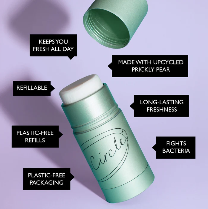 Refillable Deodorant with Macadamia + Bergamot