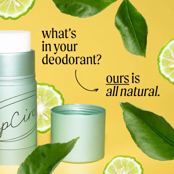 Refillable Deodorant with Macadamia + Bergamot