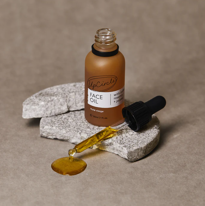 Organic Face Oil with Coffee + Rosehip Oil