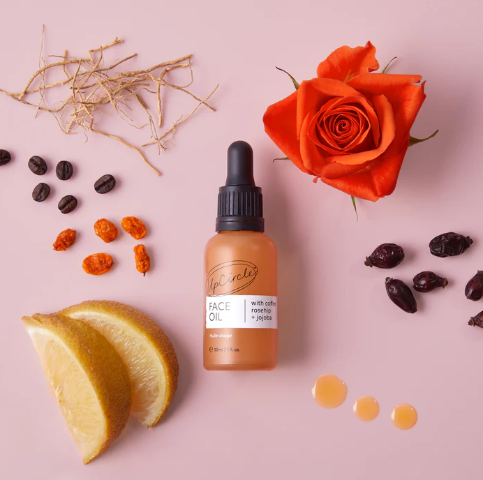 Organic Face Oil with Coffee + Rosehip Oil
