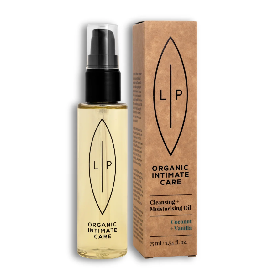 Lip Intimate Care Cleansing + Moisturising Oil - Coconut + Vanilla – hoofdafbeelding
