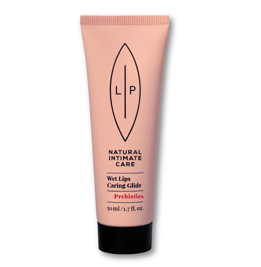 Lip Intimate Care Wet Lips - Caring Glide - Prebiotics – hoofdafbeelding
