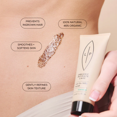 Lip Intimate Care Gel-To-Milk Scrub - Coconut – extra afbeelding 3