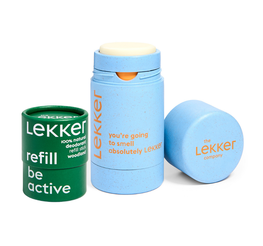 The lekker company Deodorant Refill Starter - Be Active – hoofdafbeelding