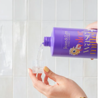 Jean & Len Vloeibaar Wasmiddel voor Gekleurde Was met Waterlelie & Lotus – extra afbeelding 4