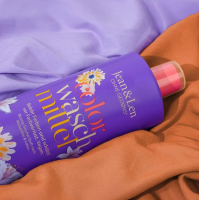 Jean & Len Vloeibaar Wasmiddel voor Gekleurde Was met Waterlelie & Lotus – extra afbeelding 1