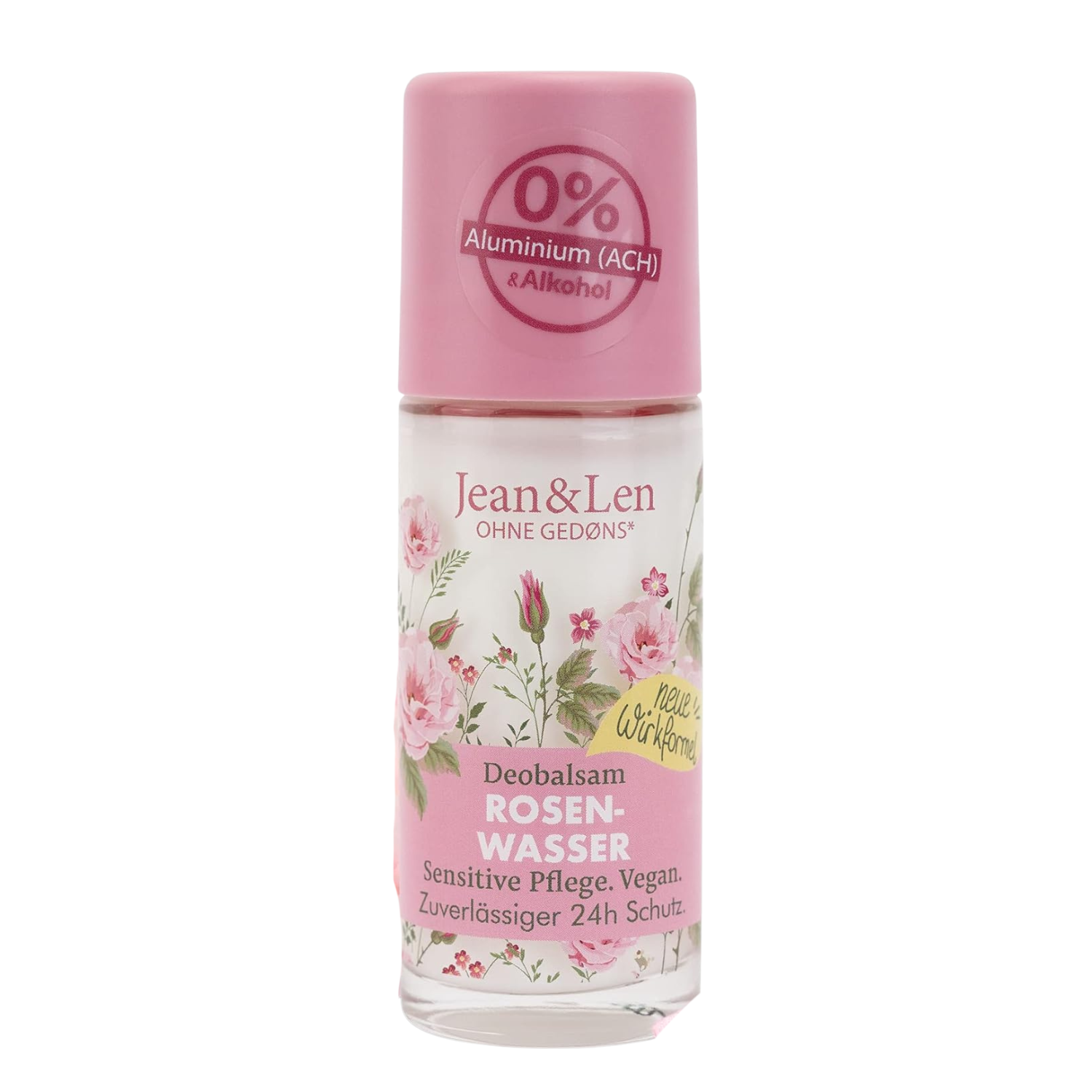 Jean & Len Sensitive Deodorant Roller met Rozenwater – hoofdafbeelding