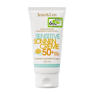 Sensitive Gezichtszonnecrème SPF 50+