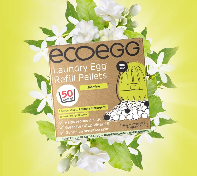 Ecoegg Wasbal Navulling Jasmine – hoofdafbeelding