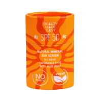 Beauty Made Easy Natural Mineral Sunscreen SPF 50 for Face – hoofdafbeelding