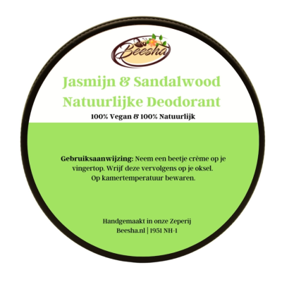 Natuurlijke Deodorant Jasmijn & Sandalwood