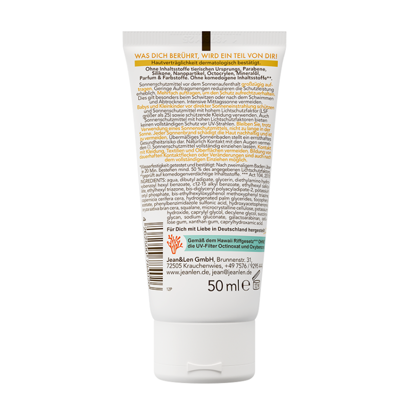Sensitive Gezichtszonnecrème SPF 50+ - Afbeelding 2