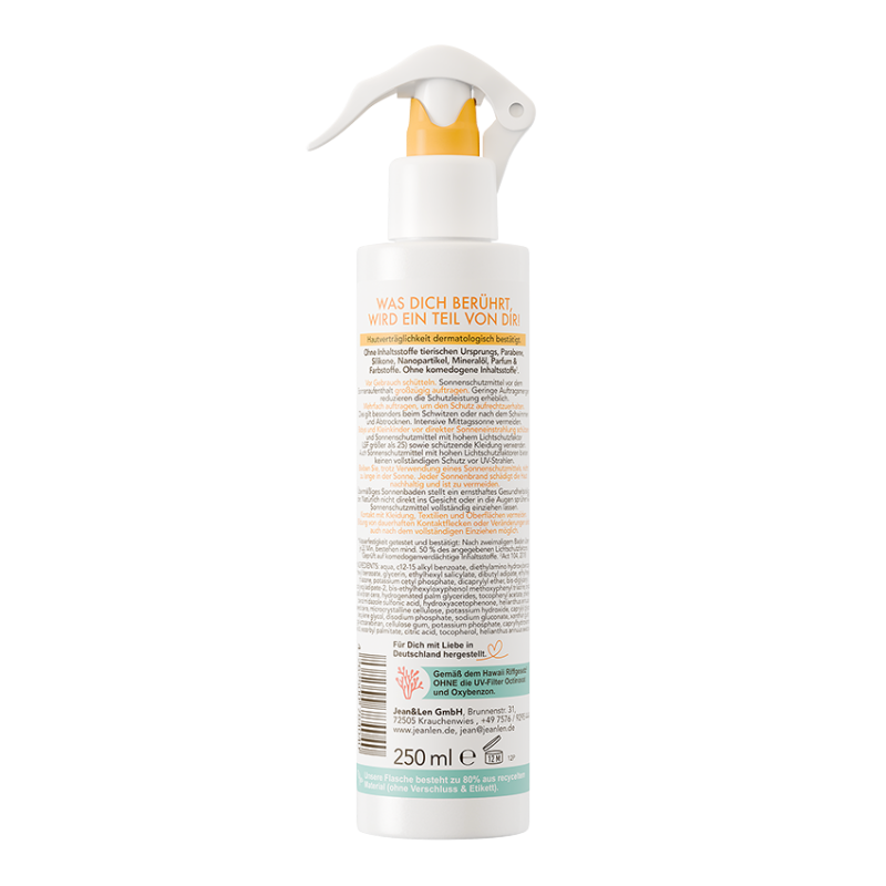 Sensitive Zonnespray SPF 50 - Afbeelding 2
