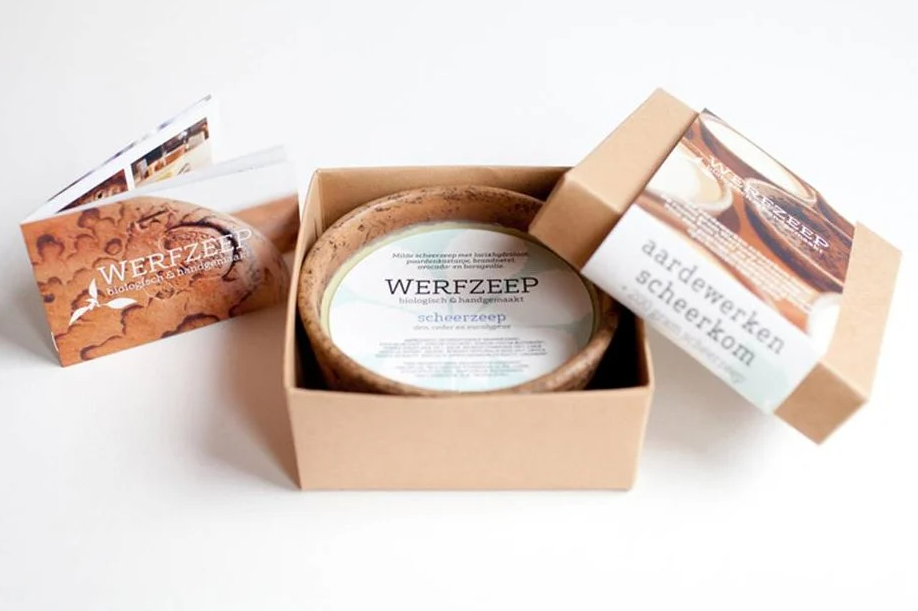 Werfzeep Scheerkom + Scheerzeep – hoofdafbeelding