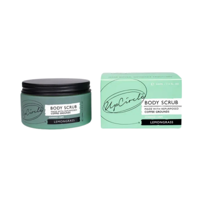 Lemongrass Body Scrub with Coffee + Shea Butter