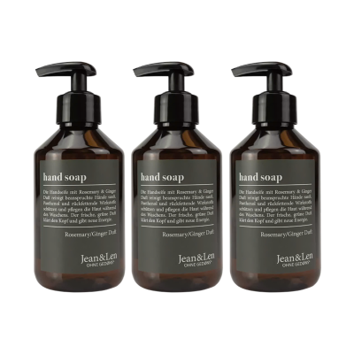 Jean & Len Handzeep Rozemarijn & Gember - 250 ml