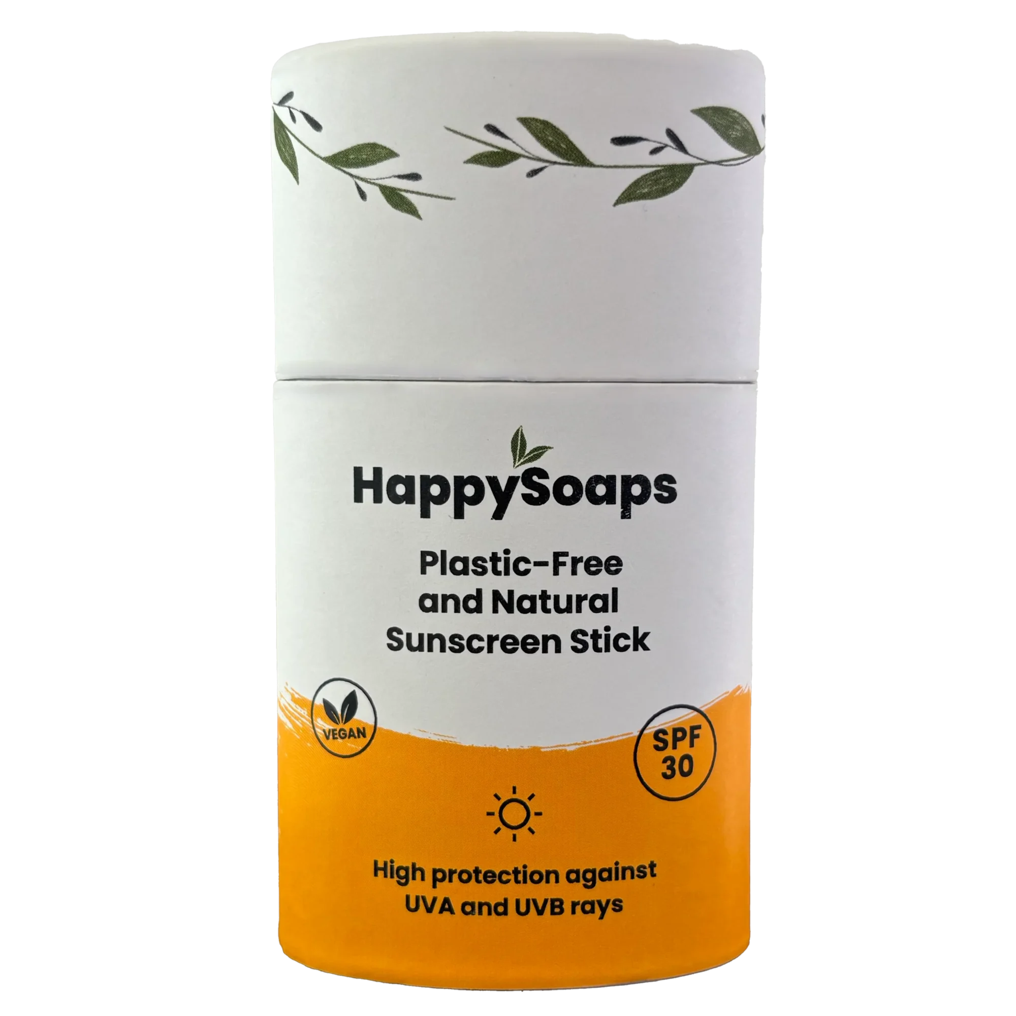 HappySoaps Zonnebrandstick Sunny Citrus SPF 30 – hoofdafbeelding