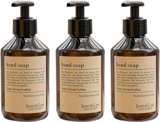 Jean & Len Handzeep Neroli & Jasmijn - Voordeelpakking – hoofdafbeelding