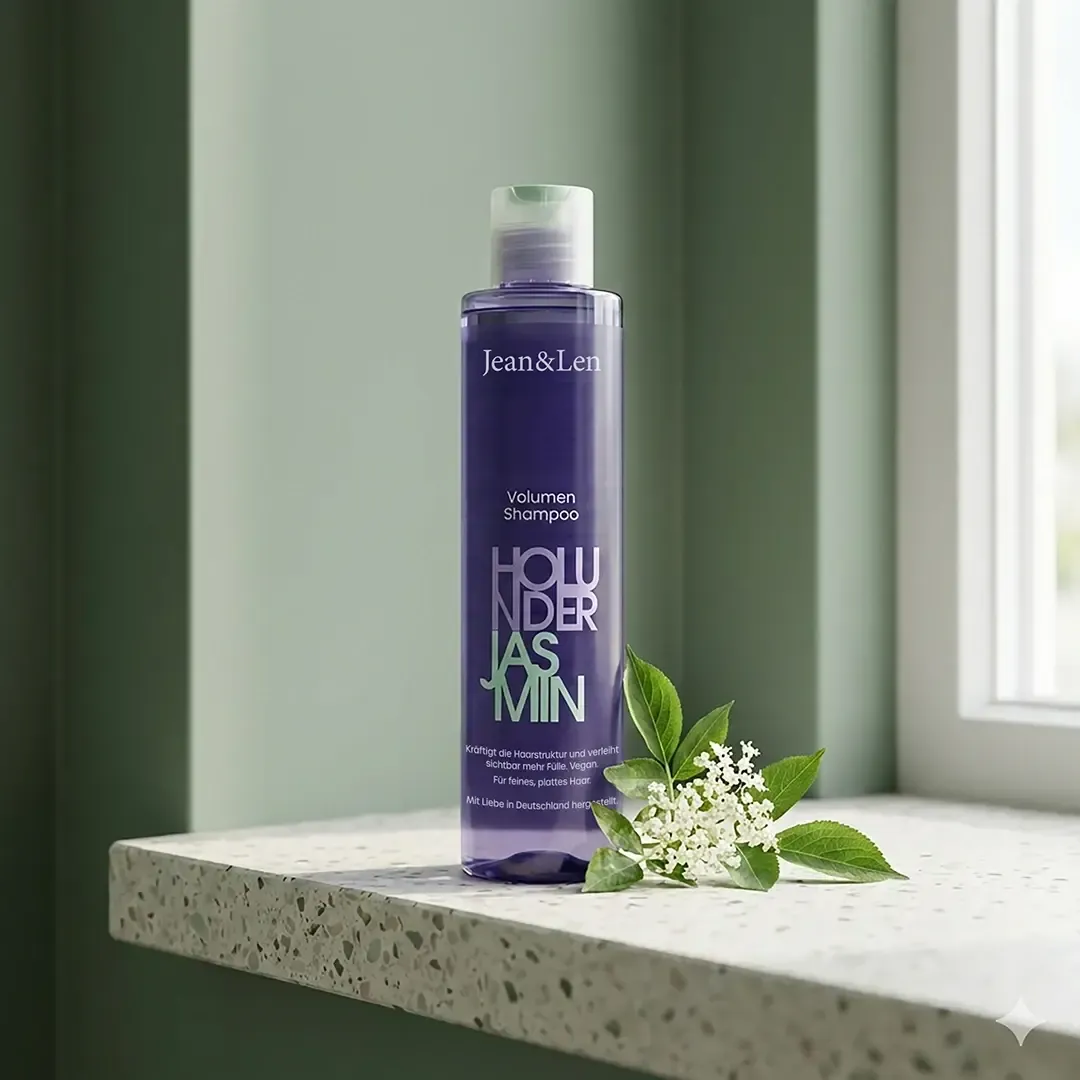 Shampoo - Vlierbes & Jasmijn 3 Shampoo - Vlierbes & Jasmijn - Afbeelding 3