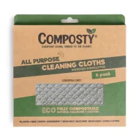 All-in-One Loofah Scourer Eco Sponges Grijs
