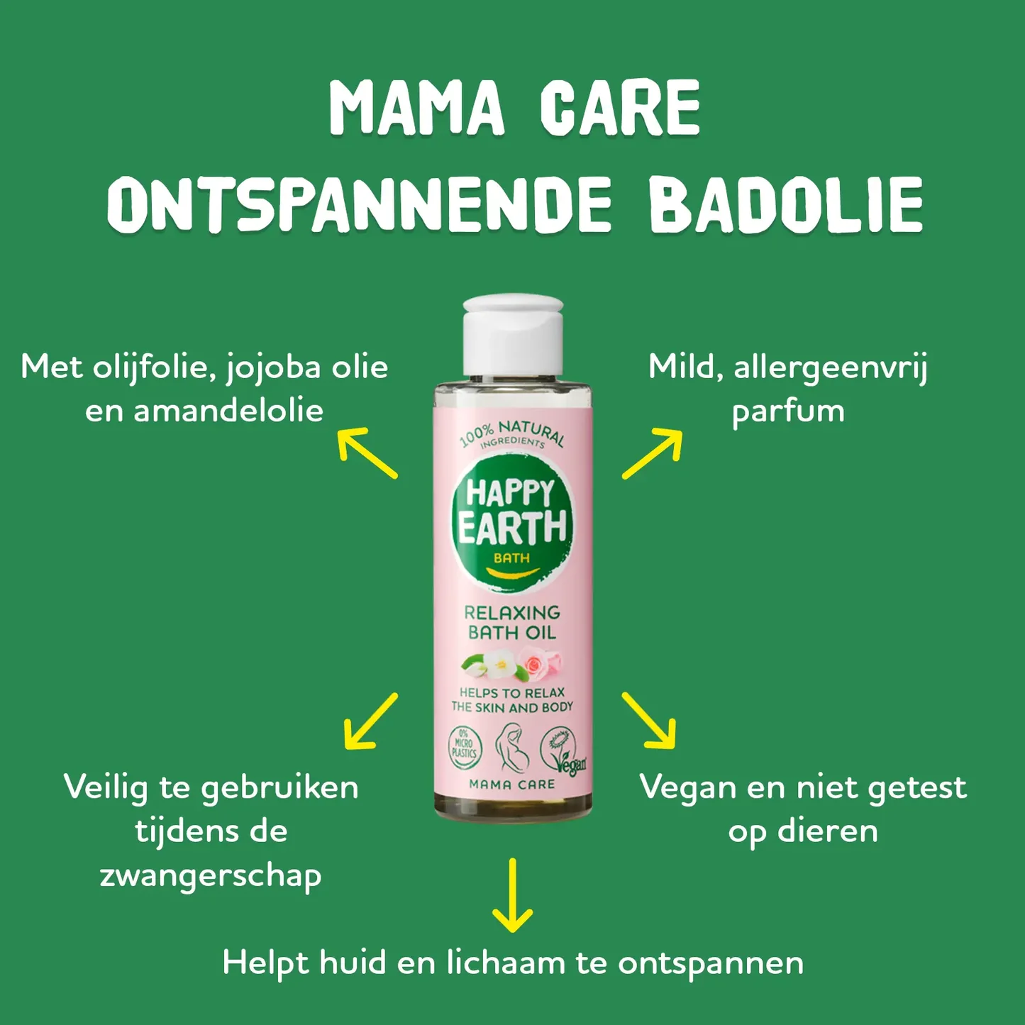 Mama Care Ontspannende Badolie 3 Mama Care Ontspannende Badolie