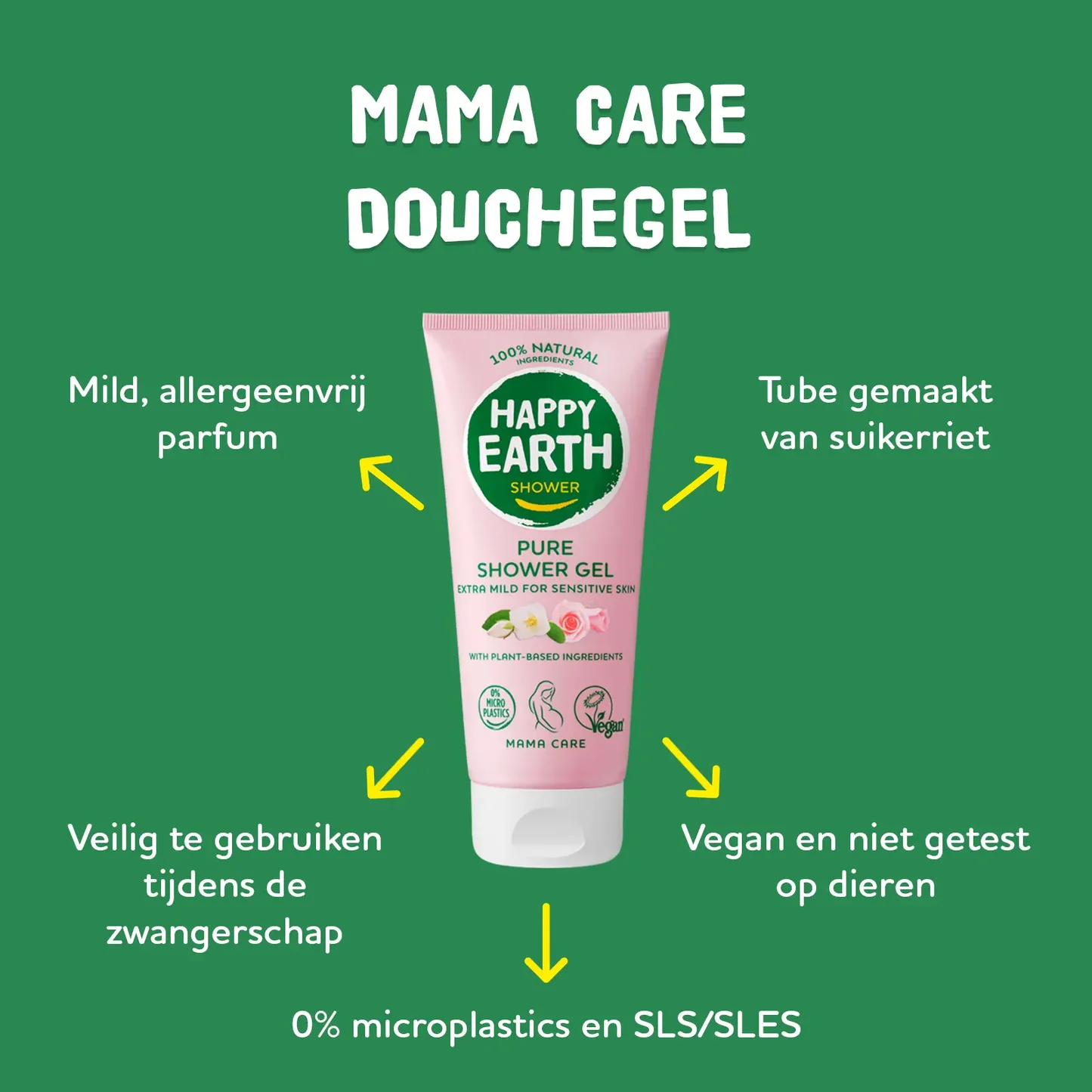 Mama Care Douchegel 2 Mama Care Douchegel - Afbeelding 2